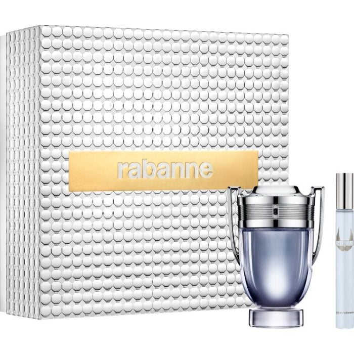 Paco Rabanne Invictus For Men Eau De Toilette 100ml + Mini Travel 10ml