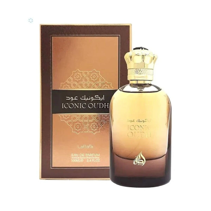Lattafa Iconic Oudh Eau De Parfum For Unisex 100ml