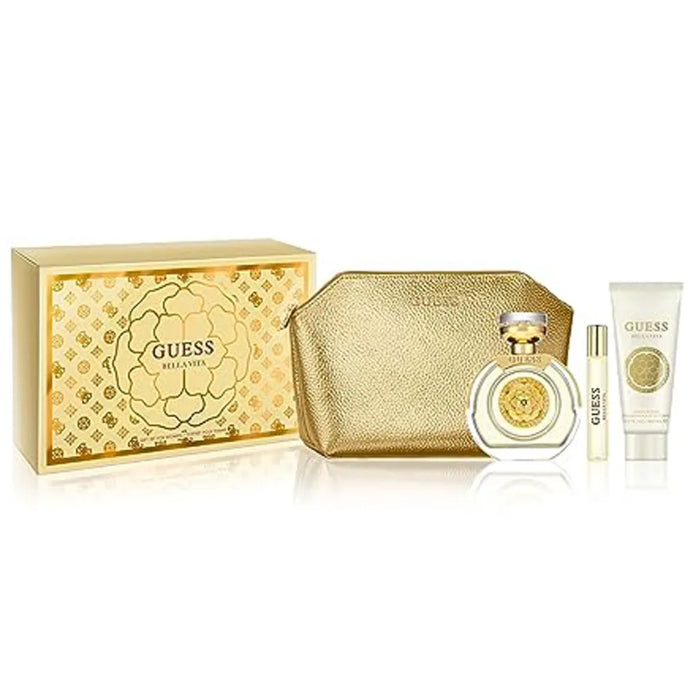 طقم جيس بيلا فيتا او دو بارفان للنساء 100مل + ترافيل سايز 15مل + بادي لوشن 100مل