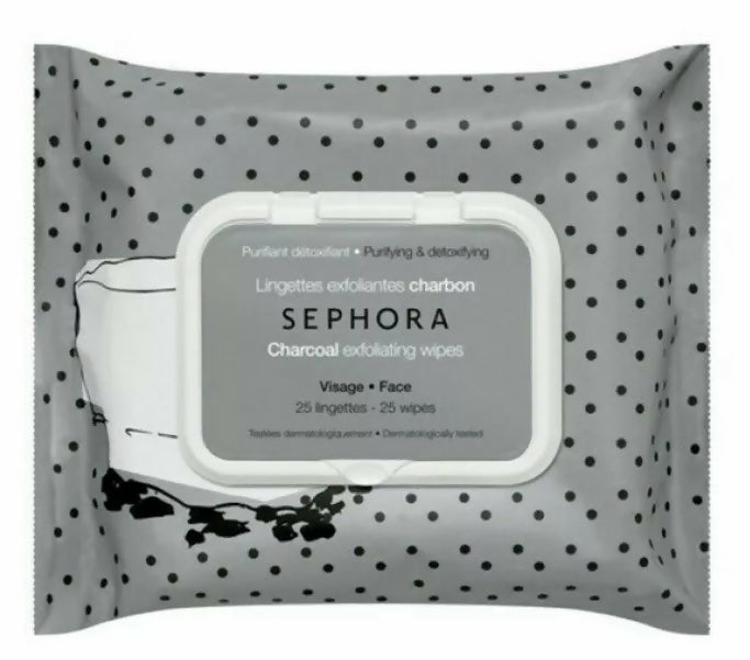 Sephora Charcoal Exfoliating Wipes