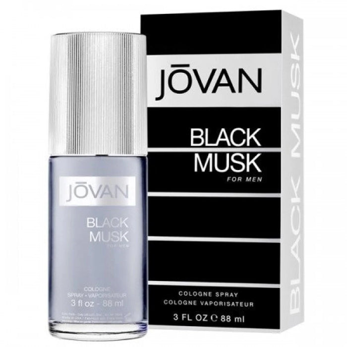 Jovan Black Musk Eau De Cologne For Men 88ml