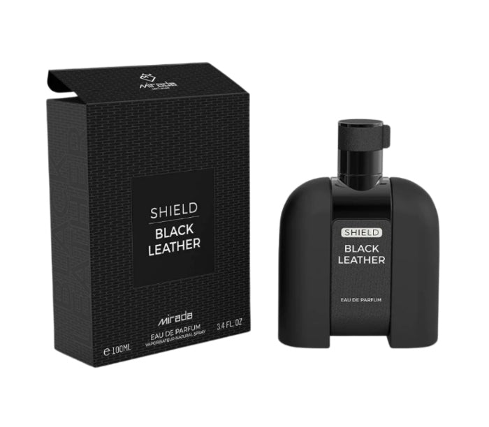 Mirada Shield Black Leather Eau De Parfum For Unisex 100ml