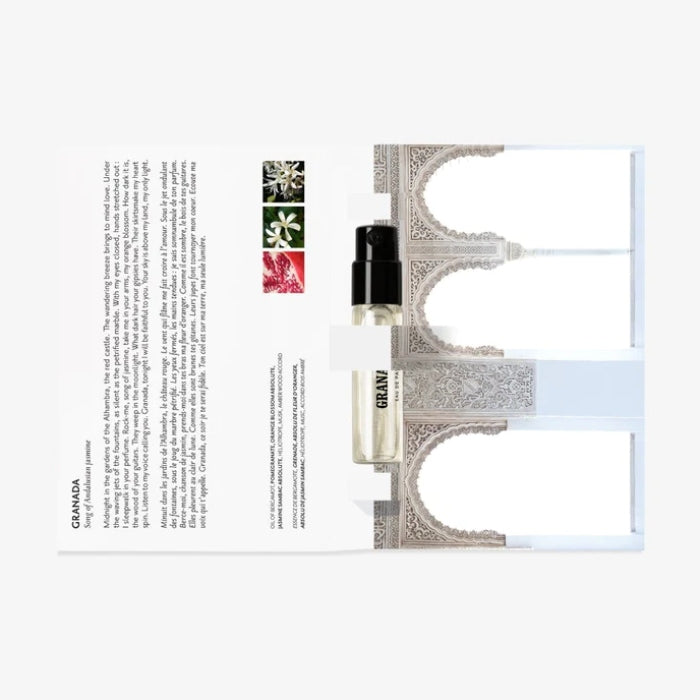 Sample Memo Paris Granada Vials Eau De Parfum For Unisex 1.5ml