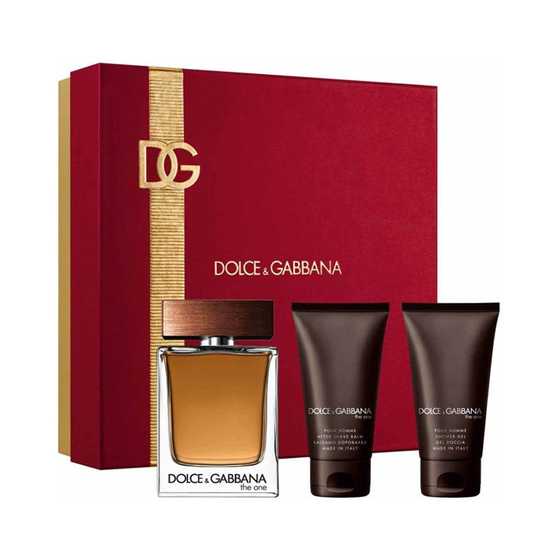 Dolce & Gabbana The One Set For Men Eau De Toilette 100ml + Shower Gel 50ml + After Shave 50ml