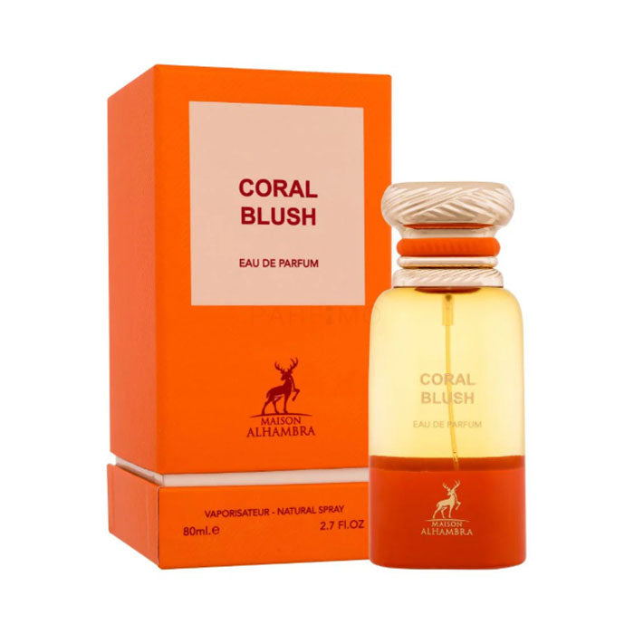 Maison Alhambra Coral Blush Eau De Parfum For Unisex 80ml