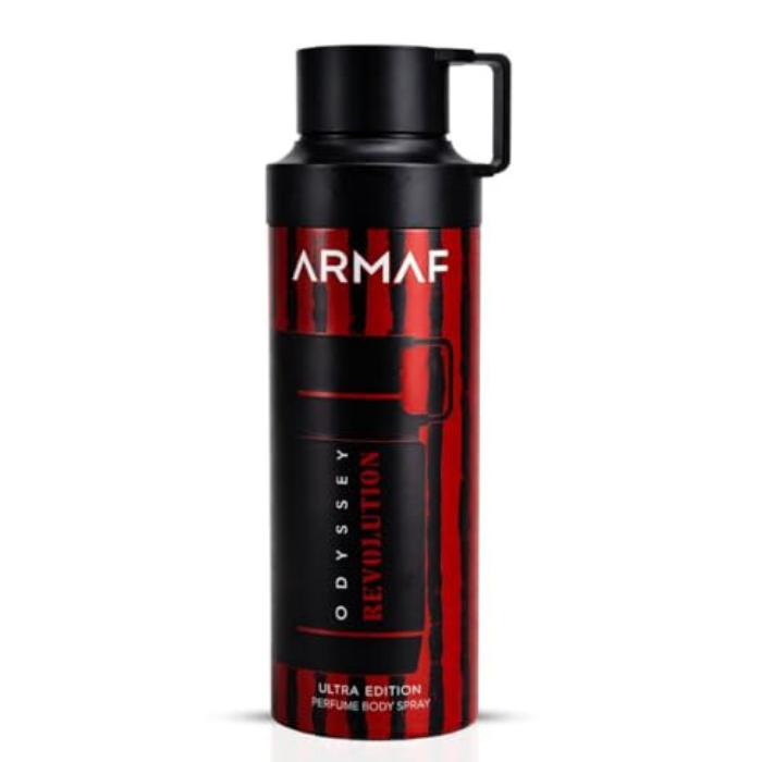 Armaf Odyssey Revolution Ultra Edition Body Spray For Men 200ml