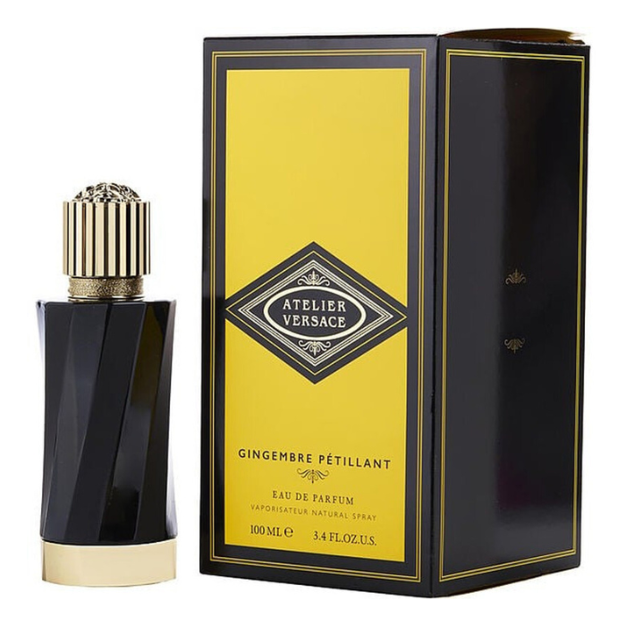 Versace Atelier Gingembre Petillant Eau De Parfum For Unisex 100ml