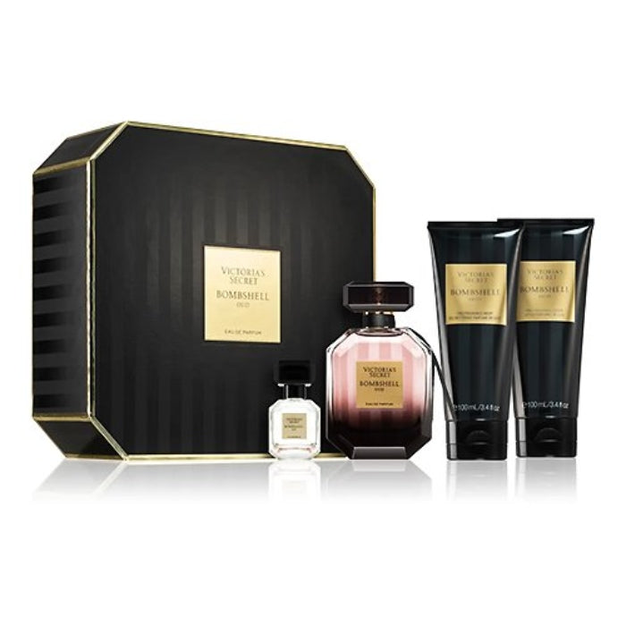 Victorias Secret Bombshell Oud Set For Women 4 Piece