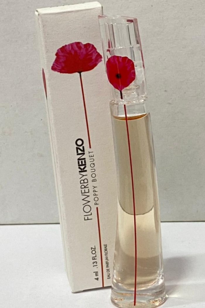 Mini Travel Kenzo Flower Poppy Bouquet Miniature Eau De Parfum For Women 4ml