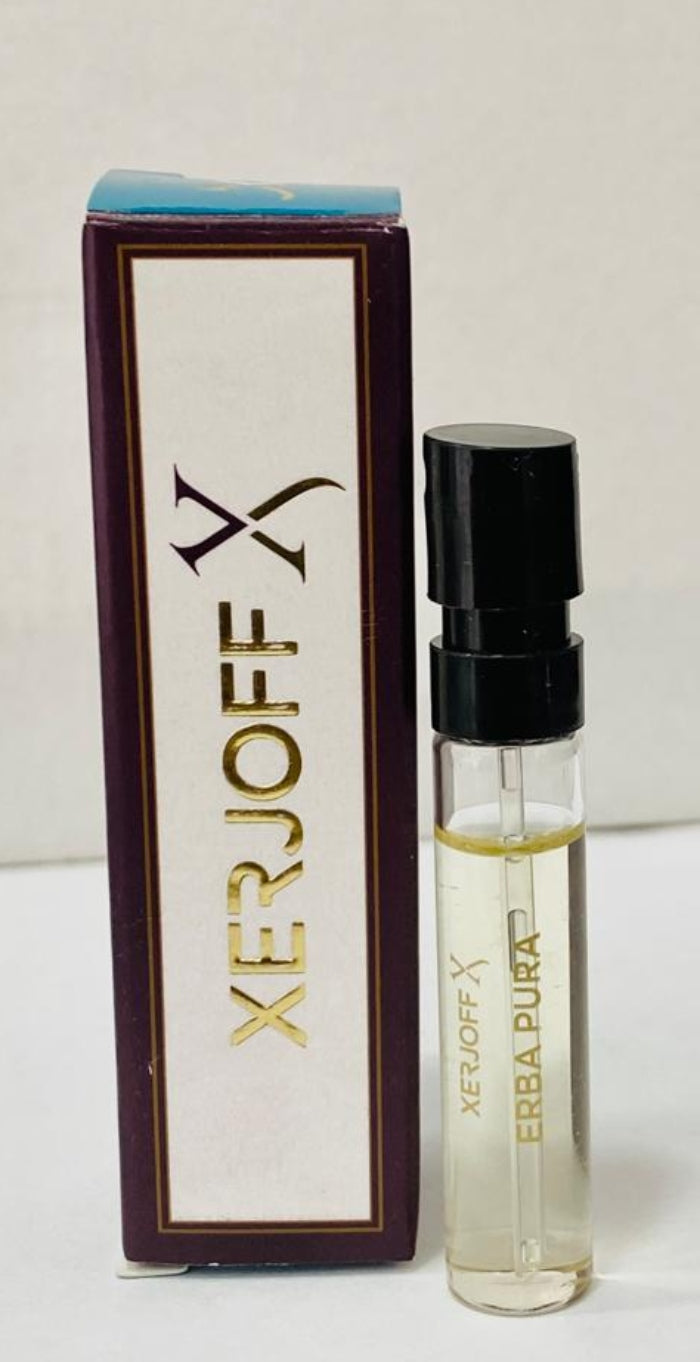 Sample Xerjoff Erba Pura Vials Eau De Parfum For Unisex 2ml