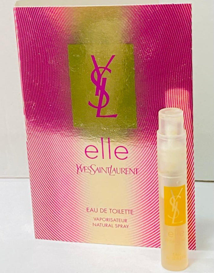 Sample Yves Saint Laurent Elle Vials Eau De Toilette For Women 1.2ml
