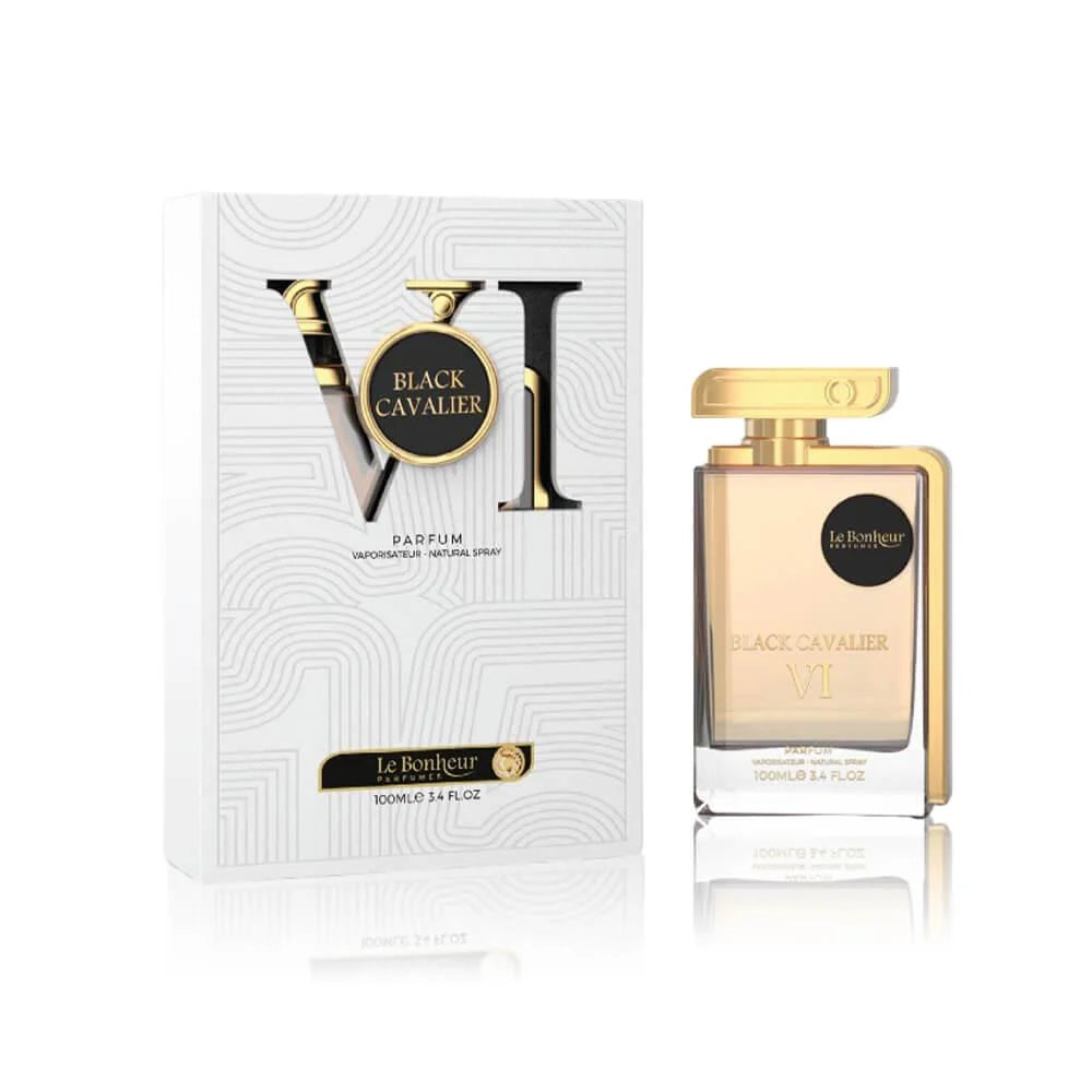 Le Bonheur Black Cavalier VI Eau De Parfum For Men 100ml