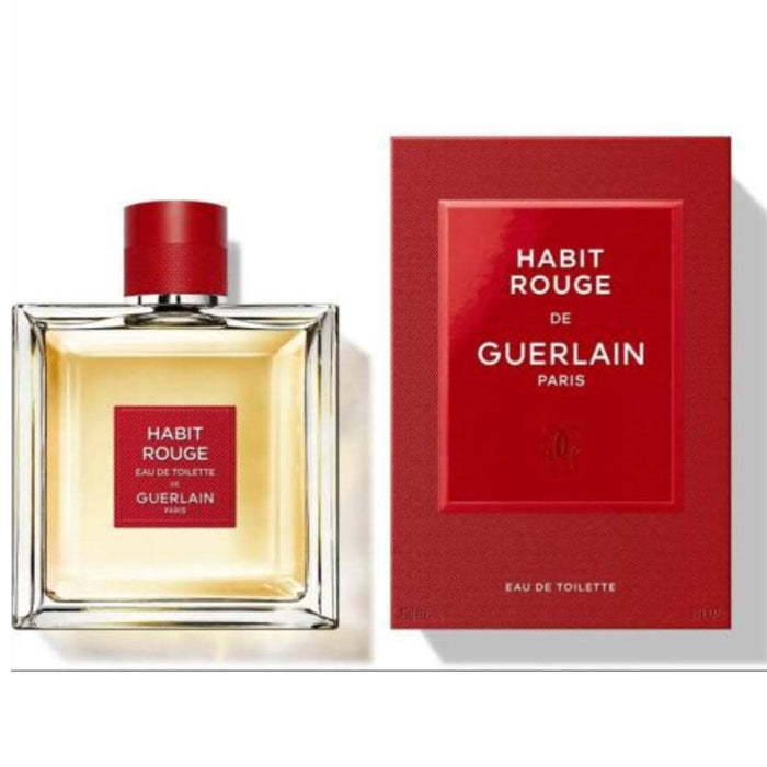 Guerlain Habit Rouge Eau De Toilette For Men 150ml
