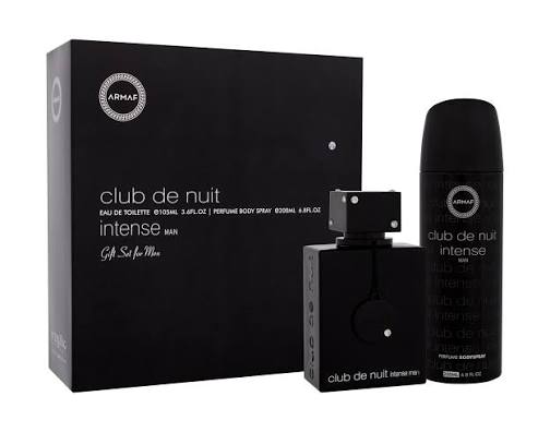 Armaf Club De Nuit Intense Set For Men Eau De Toilette 105ml + Body Spray 200ml