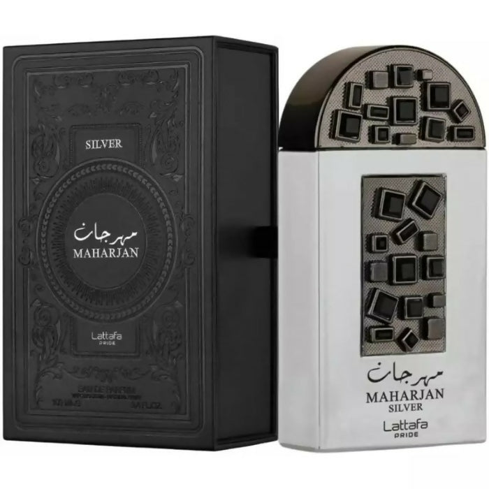 Lattafa Maharjan Silver Eau De Parfum For Men 100ml