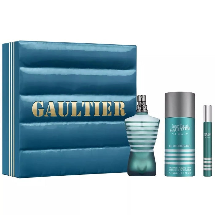 Jean Paul Gaultier Le Male Set For Men 3 Pieces