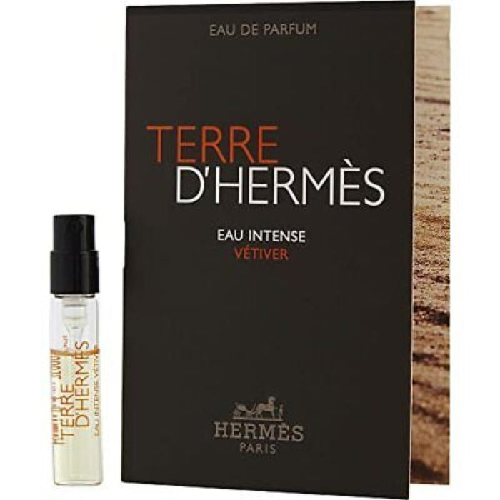Sample Hermes Terre Dhermes Eau Intense Vetiver Vials Eau De Parfum For Men 2ml