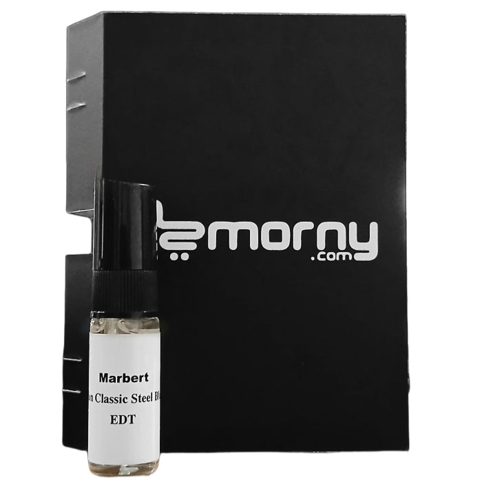 Sample Marbert Classic Steel Blue Vials Eau De Toilette For Men 3ml