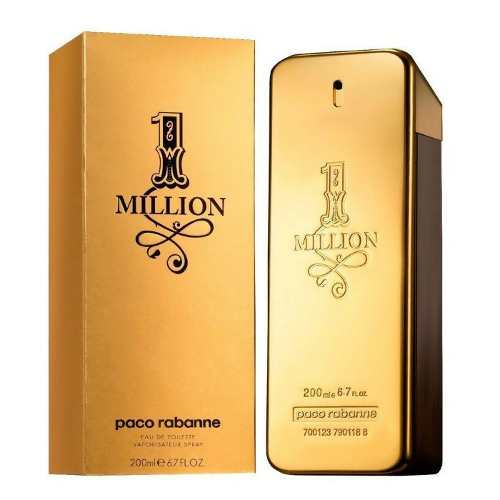 Paco Rabanne One Million Eau De Toilette for Men 200ml