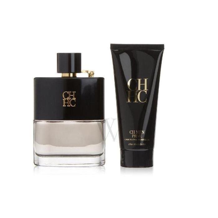 Carolina Herrera CH Prive Set For Men Eau De Toilette 100ml+ After Shave Balm 100ml