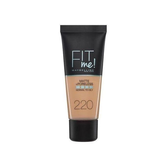 Maybelline New York Fit Me Foundation - 220 Natural Beige - O2morny.com