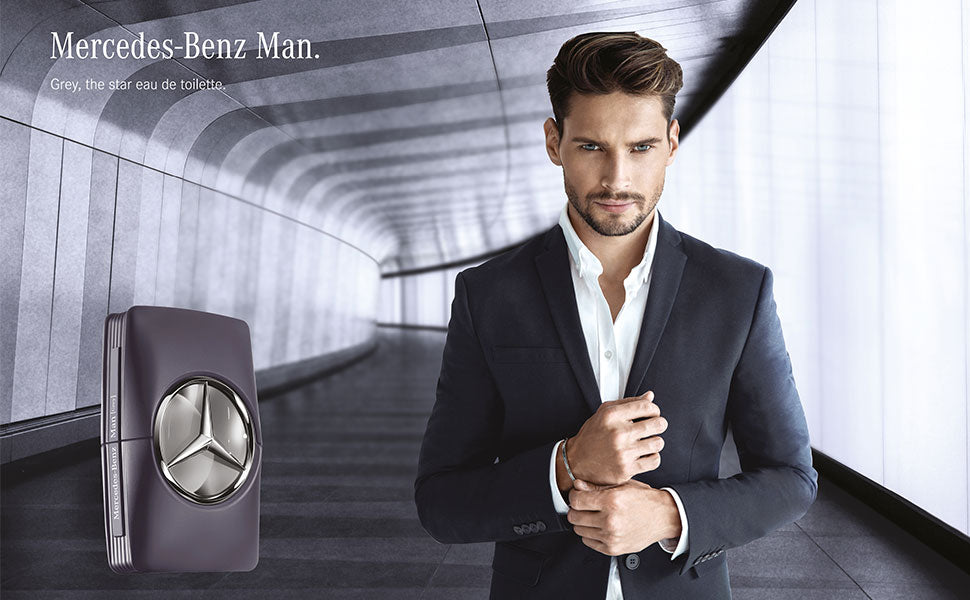 Mercedes Benz Man Grey Eau De Toilette For Men 100ml