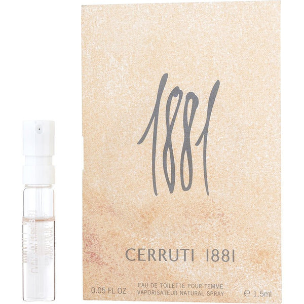 Sample Cerutti 1881 Vials Eau De Toilette For Women 1.5ml