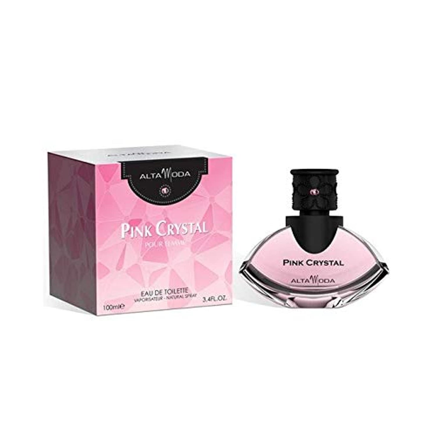 AltaModa Pink Crystal Eau De Toilette For Women 100ml