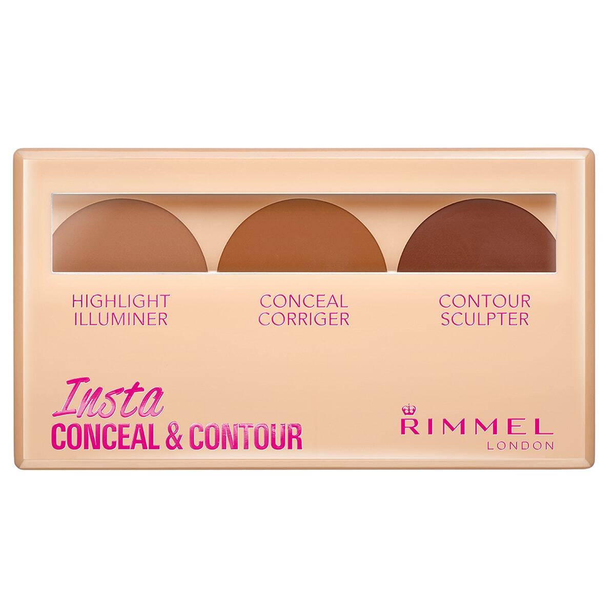 Rimmel London Insta Conceal And Contour Palette Dark 030