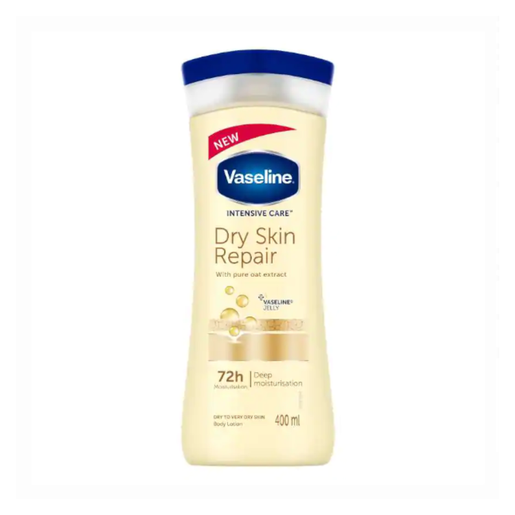 Vaseline Intensive Care Dry Skin Repair 72h Moisturisation Body Lotion 400 ml