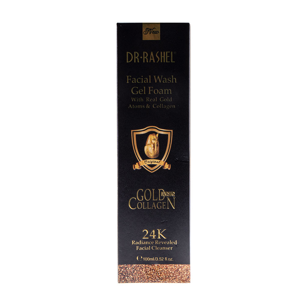 Dr.Rashel 24K Gold Collagen Facial Wash Gel Foam 100ml