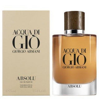 Giorgio Armani Acqua Di Gio Absolu Cologne Eau De Parfum for Men 75ml - O2morny.com