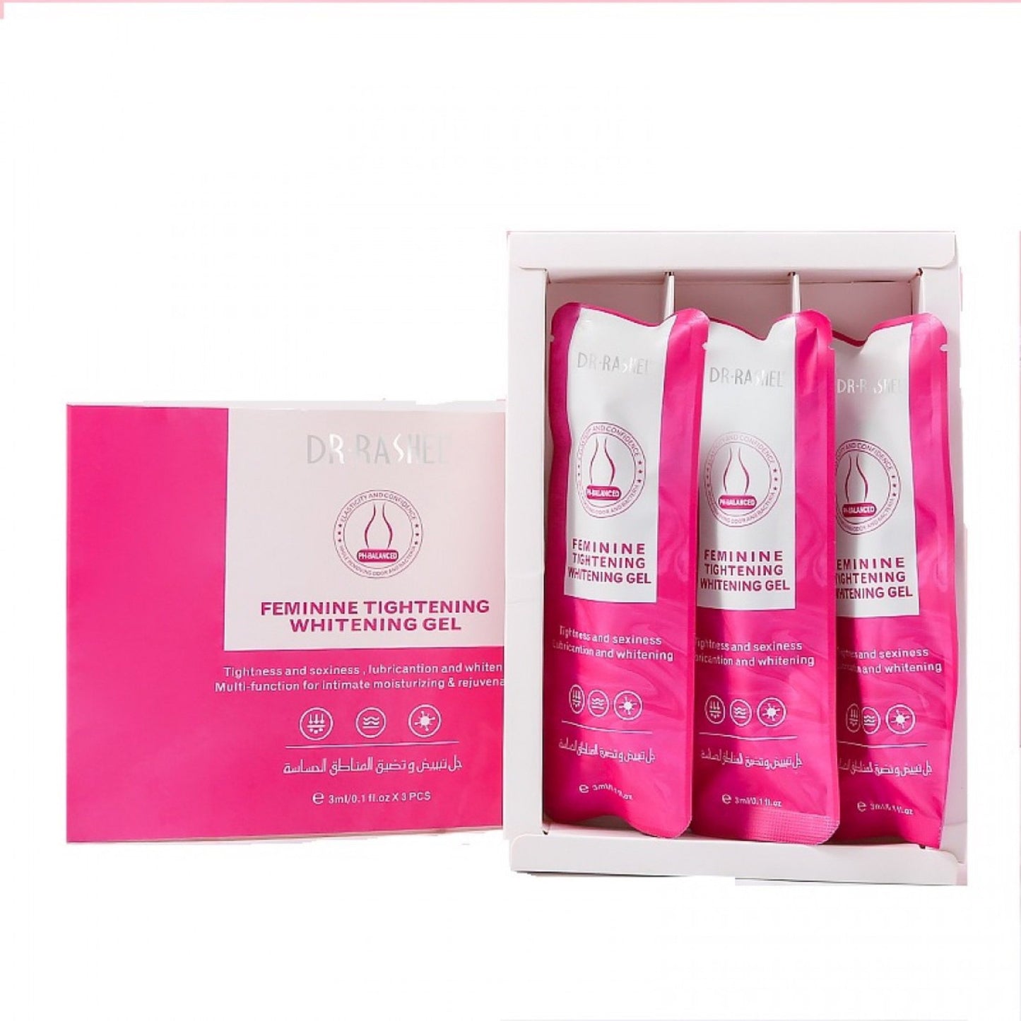 Dr Rashel Whitening And Tightening Gel For Sensitive Areas 3ml * 3 pcs