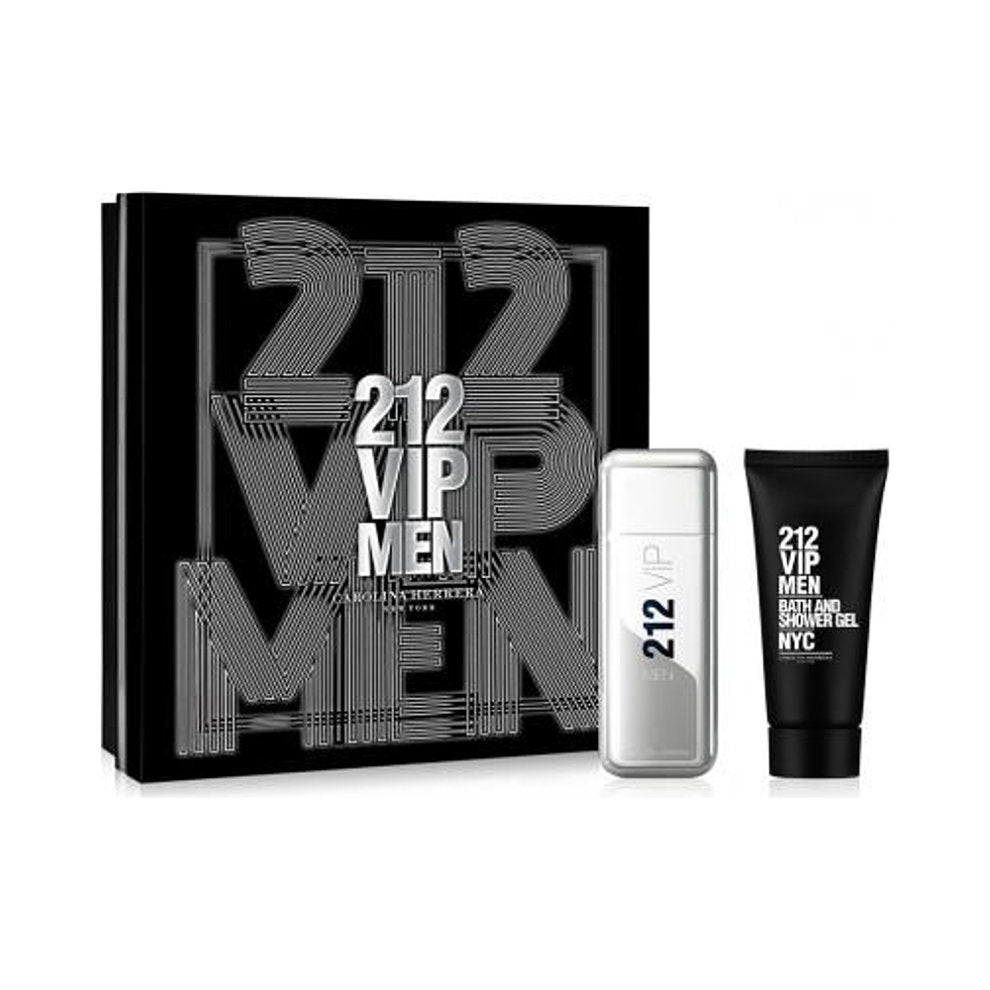 Carolina Herrera 212 Vip Travel Set For Men De Toilette 100ml + Shower Gel 100ml