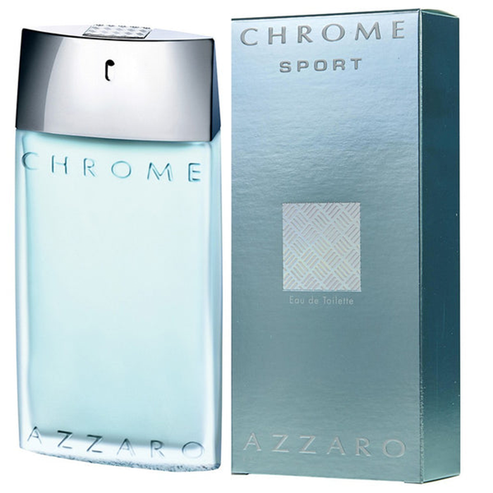 Azzaro Chrome Sport Eau De Toilette For Men 100ml