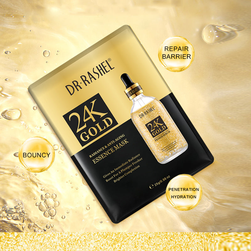 Dr. Rashel 24K Gold Whitening and Tightening Mask 5 pcs