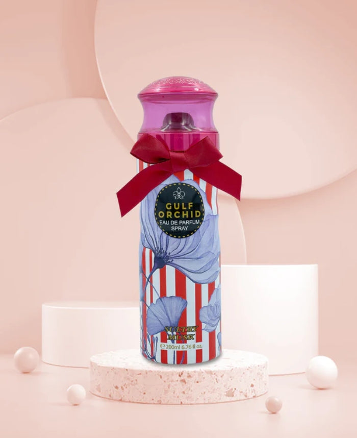 Gulf Orchid Sultry Musk Body Spray Eau De Parfum For Women 200ml