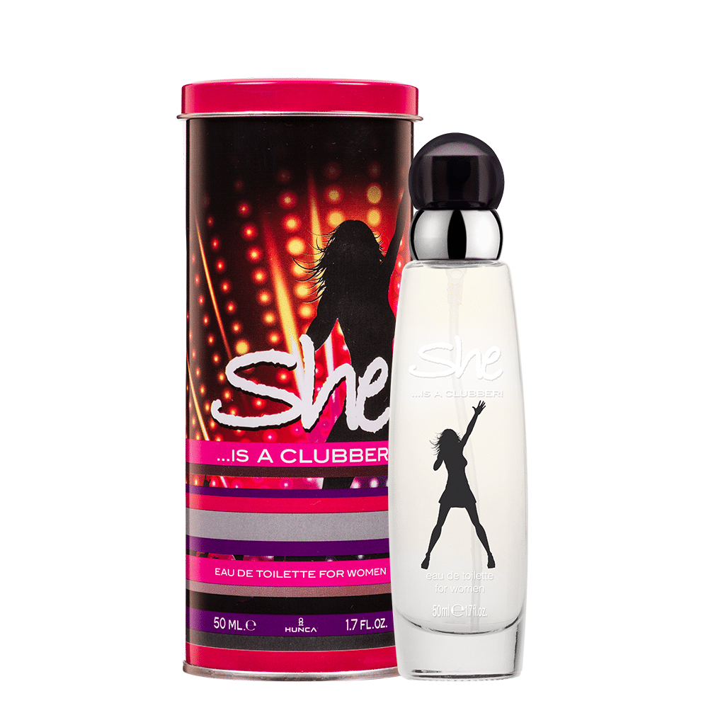 Hunca She Is A Clubber Eau De Toilette For Women 50ml