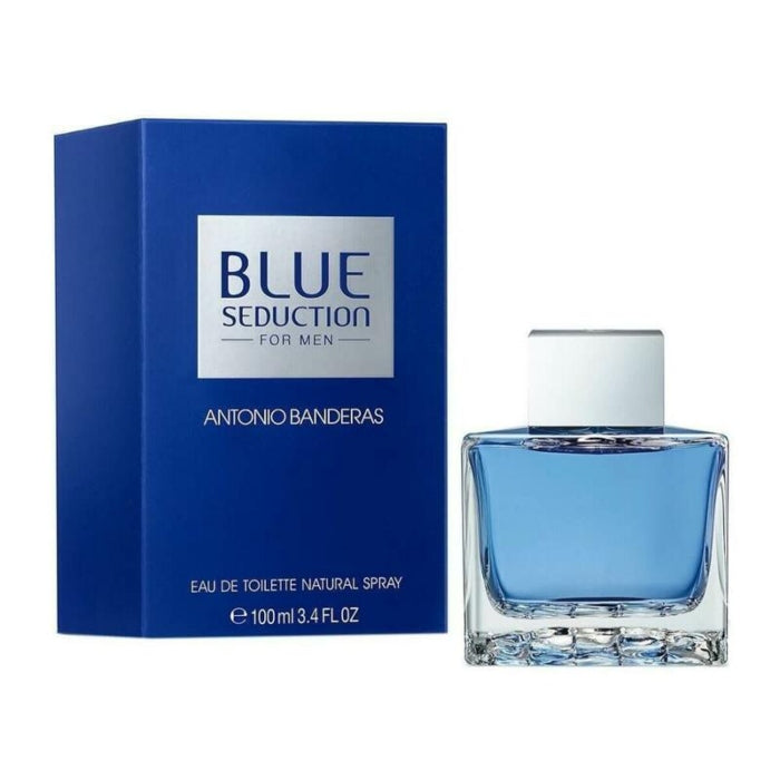 Antonio Banderas Blue Seduction Eau De Toilette for Men 100ml