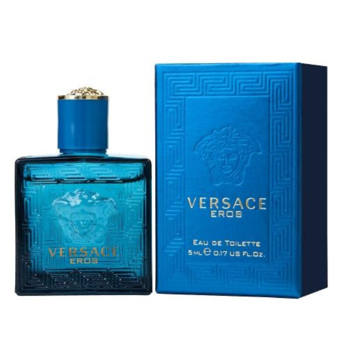 Mini Travel Versace Eros Eau De Toilette For Men 5ml