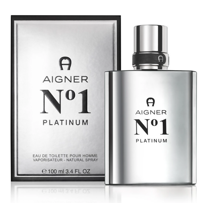 Aigner No1 Platinum Eau De toilette For Men 100ml