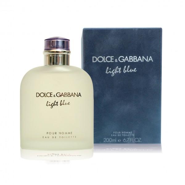 Dolce & Gabbana Light Blue Eau De Toilette For Men 200ml