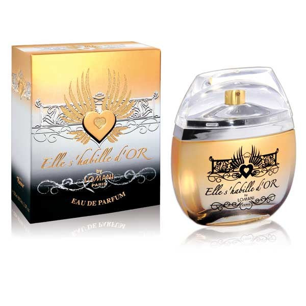 Lomani Elle S habille D or Eau De Parfum For Women 100ml