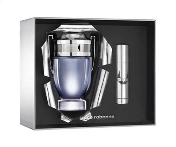 Paco Rabanne Invictus Set For Men Eau De Toilette 100ml+ Mini Travel 10ml