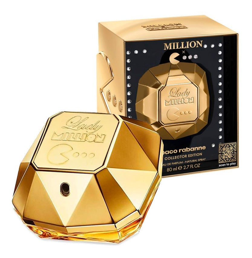 Paco Rabanne Lady Million Pacman Collector Edition Eau De Parfum For Women 80ml