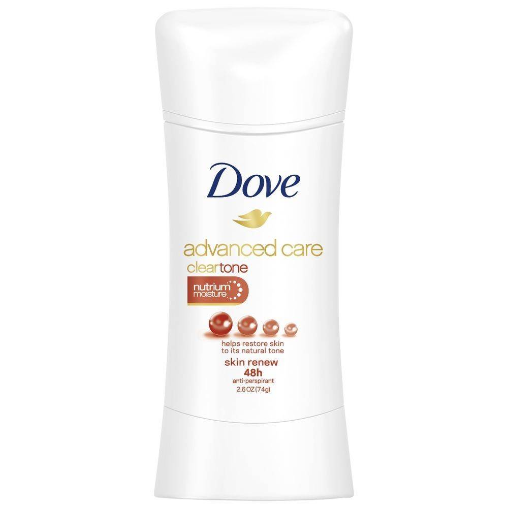 Dove Advanced Clear Tone Deodorant Stick 74g