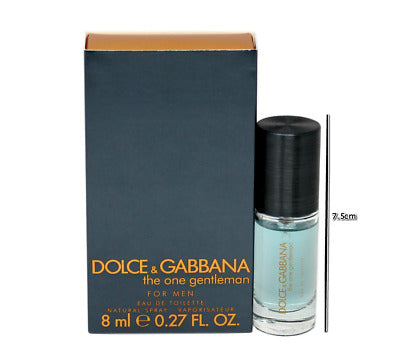 Mini Travel Dolce & Gabbana The One Gentleman Eau De Toilette For Men 8ml