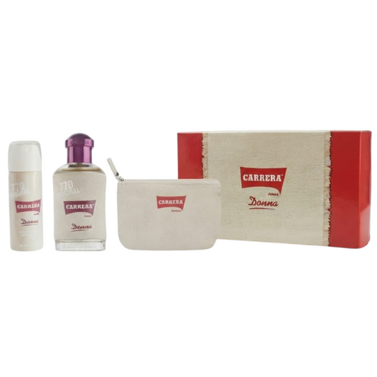 Carrera Jeans 770 Original Donna Set For Women Eau De Parfum 125ml + Deodorant 50ml + Pouch