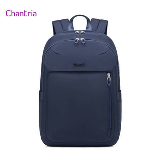 Buy dark-blue Backpack For Women Women s Casual Waterproof Backpack For 15.6 Inch Laptop With USB Port Textile Fabric Chantria CB00633