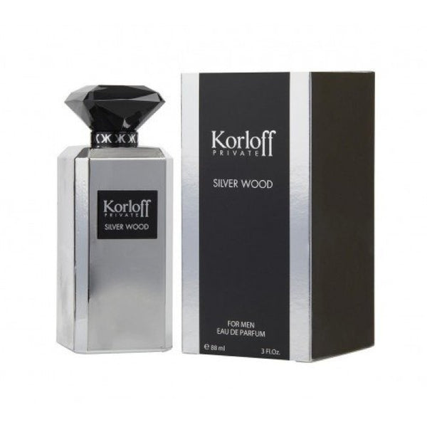 Korloff Private Silver Wood Eau De Parfum For Men 88ml